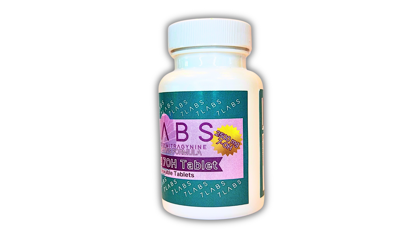 100ct 25mg Tablet Bottle- Fast Acting 7oh 2,500mg Total