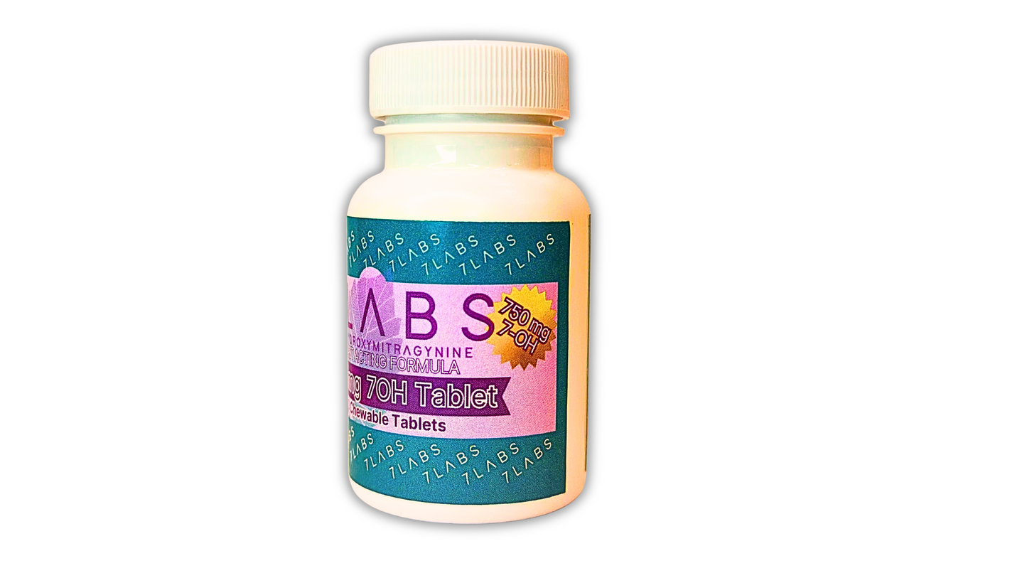 30ct 25mg Tablet Bottle- Fast Acting 7oh 750mg Total