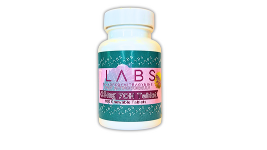 100ct 25mg Tablet Bottle- Fast Acting 7oh 2,500mg Total